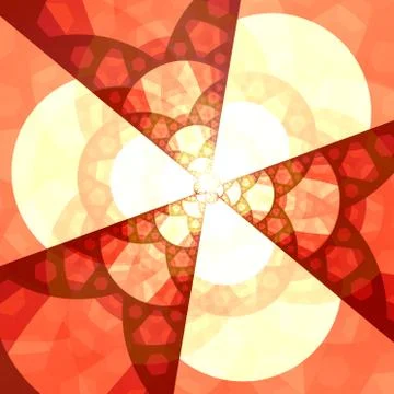 Fractal arches Stock Illustration