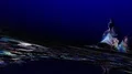 Fractal art 3D geometry animation flight through weird wasteland in outer space 4k or 4k+ Resolution