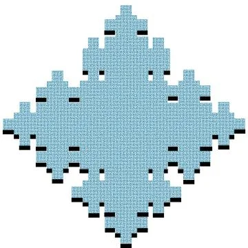 Fractal Art Illustrazione stock