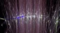 Fractal art linear elves rain lights seamless looping HD Footage