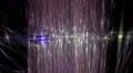 Fractal art linear elves rain lights seamless looping HD Footage