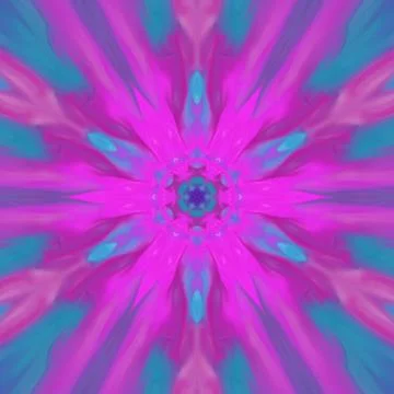 Fractal art. Print for wall decor poster. Exclusive abstract background. Fant Stock Illustration