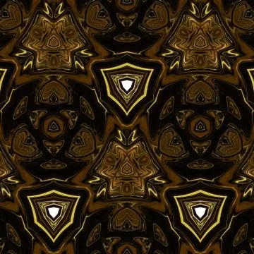 Fractal art. Print for wall decor poster. Exclusive abstract background. Fant Stock Illustration