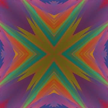 Fractal art. Print for wall decor poster. Exclusive abstract background. Fant Stock Illustration