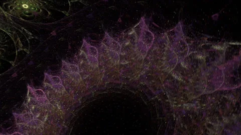 Fractal art in seamless looping motion Video stock 64115708