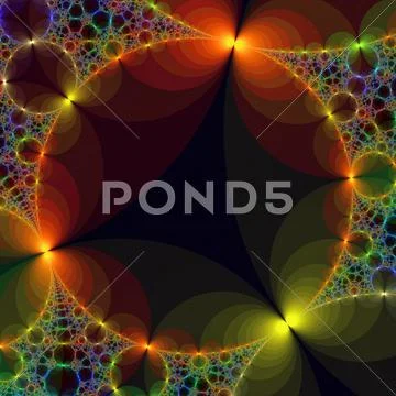 Fractal, artwork Stock Illustration