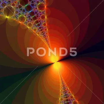 Fractal, artwork Stock Illustration