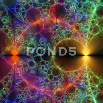 Fractal, artwork Stock Illustration
