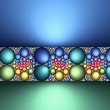 Fractal, artwork Stock Illustration