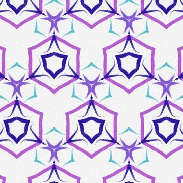 Fractal background. Abstract design pattern. Multicolored mixed painting art. Stock Illustration