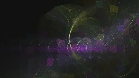 Fractal Background Animation Stock Footage 121342366