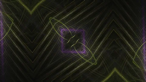 Fractal Background Animation Stock Footage 121342371
