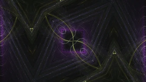 Fractal Background Animation Stock Footage 121342378