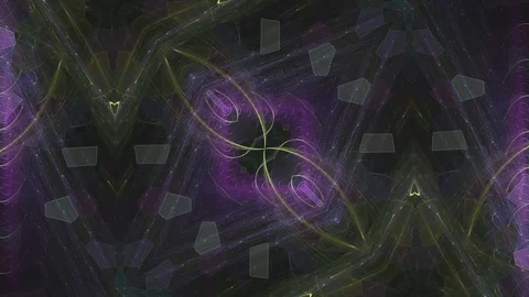 Fractal Background Animation Stock Footage 121342391
