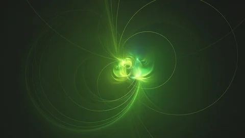 Fractal Background Animation Stock Footage 121342411