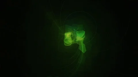 Fractal Background Animation Stock Footage 121342417