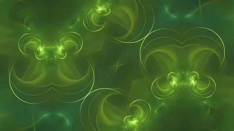 Fractal Background Animation Stock Footage 121342425