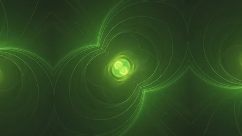 Fractal Background Animation Stock Footage 121342432