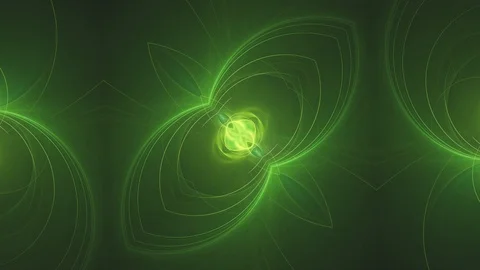 Fractal Background Animation Stock Footage 121342433