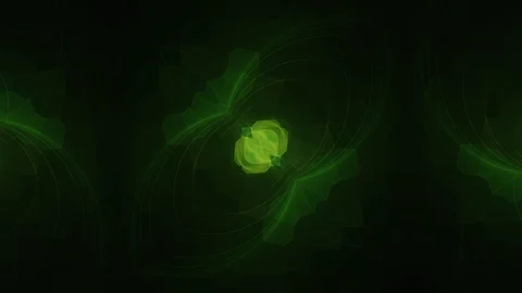 Fractal Background Animation Stock Footage 121342445