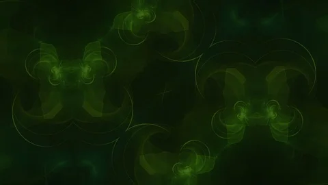 Fractal Background Animation Stock Footage 121342450