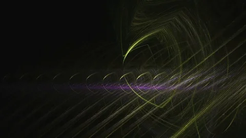Fractal Background Animation Stock Footage 121342452