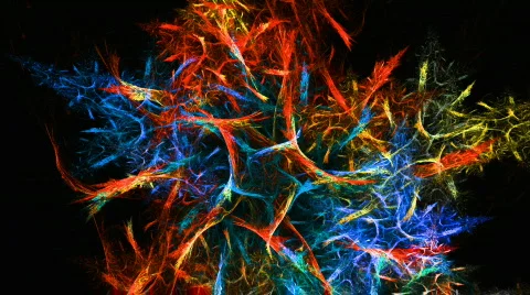 Fractal background  Stock Footage 843808