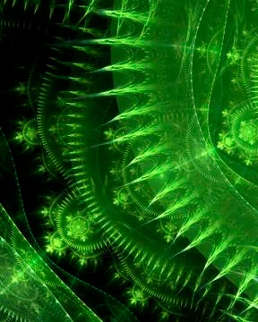 Fractal background Stock Illustration
