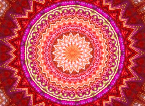 Fractal background Stock Illustration