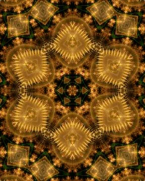 Fractal background Stock Illustration