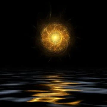 Fractal background Stock Illustration