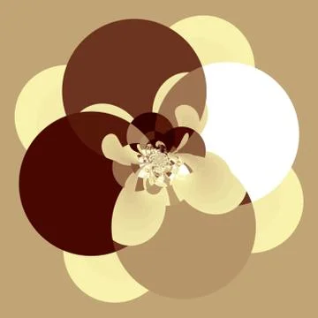Fractal background Stock Illustration