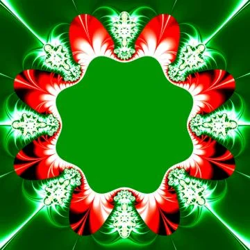 Fractal background Stock Illustration