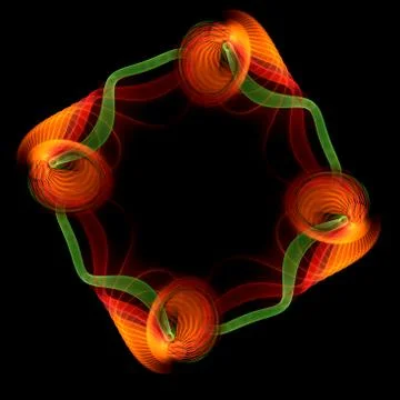 Fractal background Stock Illustration
