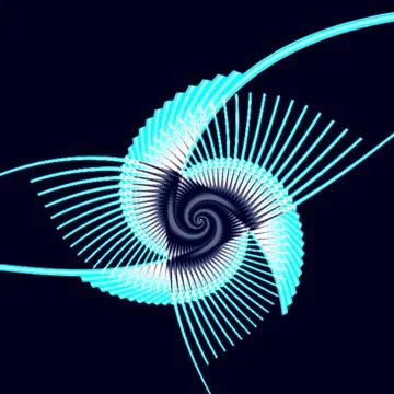 Fractal background Stock Illustration
