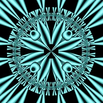 Fractal background Stock Illustration