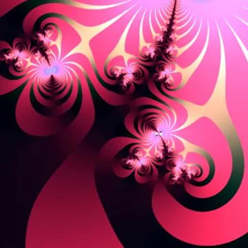Fractal background Stock Illustration