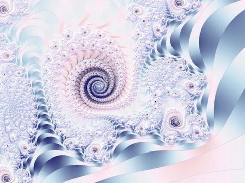 Fractal background Illustrazione stock