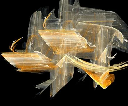 Fractal Background Stock Illustration