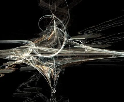 Fractal Background Stock Illustration