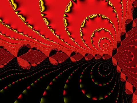 Fractal background Illustrazione stock