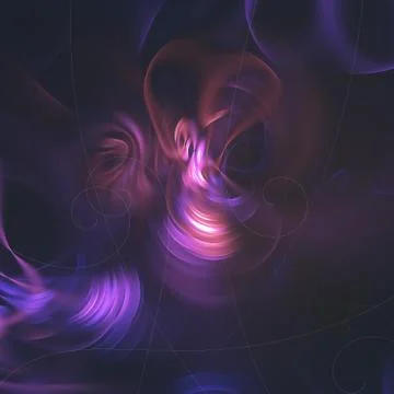 Fractal Background Stock Illustration