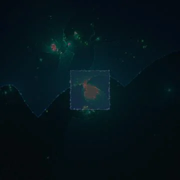 Fractal Background Stock Illustration