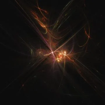 Fractal Background Stock Illustration