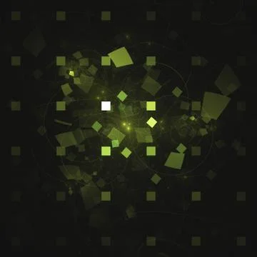 Fractal Background Stock Illustration