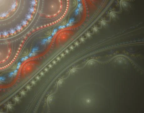 Fractal Background 스톡 일러스트