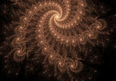 Fractal background Stock Illustration