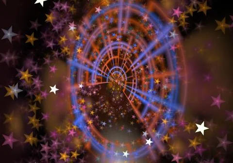 Fractal background Stock Illustration