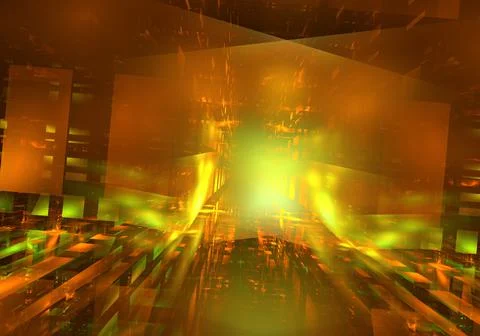 Fractal background Stock Illustration