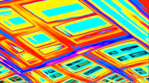 Fractal Background Loop: Basket Weaving Stock Footage 39910236